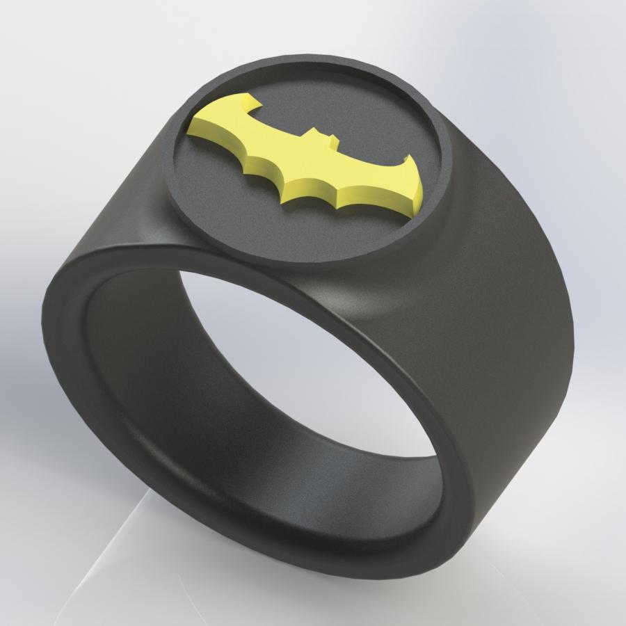 Batman Ring 3d model