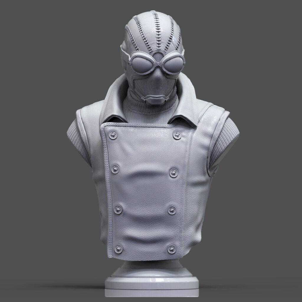 Spiderman Noir (Pre-Supported) 3d model
