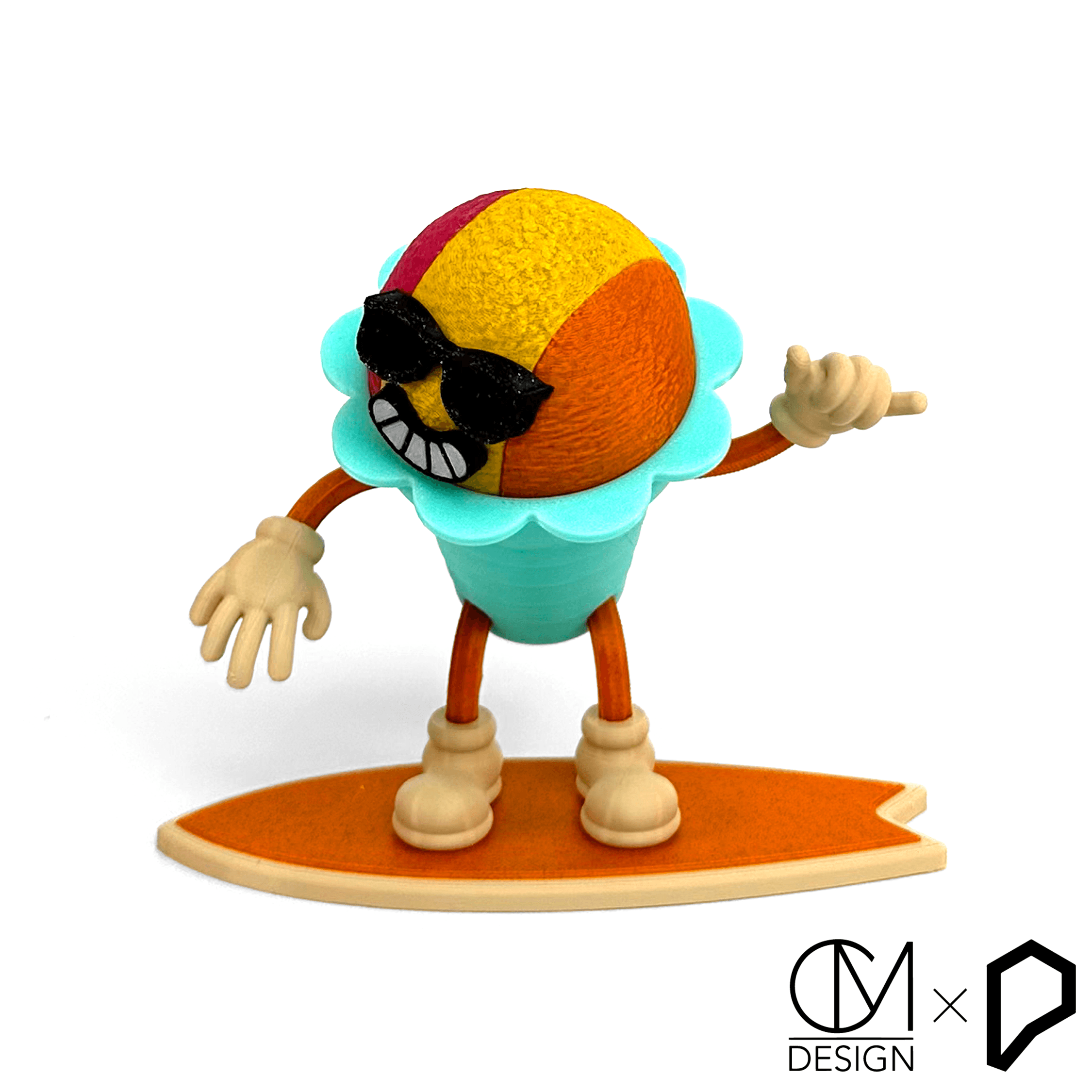 Shaved Ice Character 3d model
