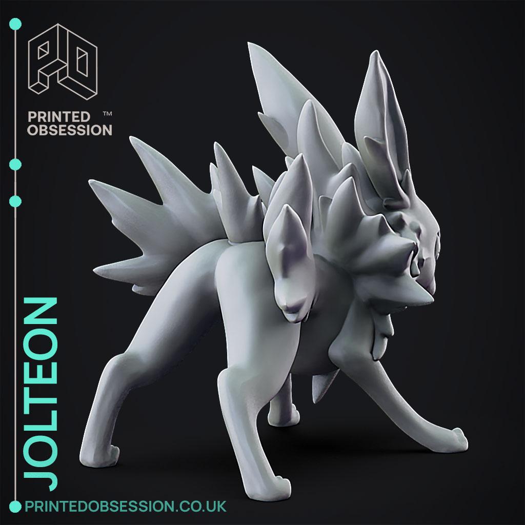 Jolteon - Pokemon - Fan Art 3d model