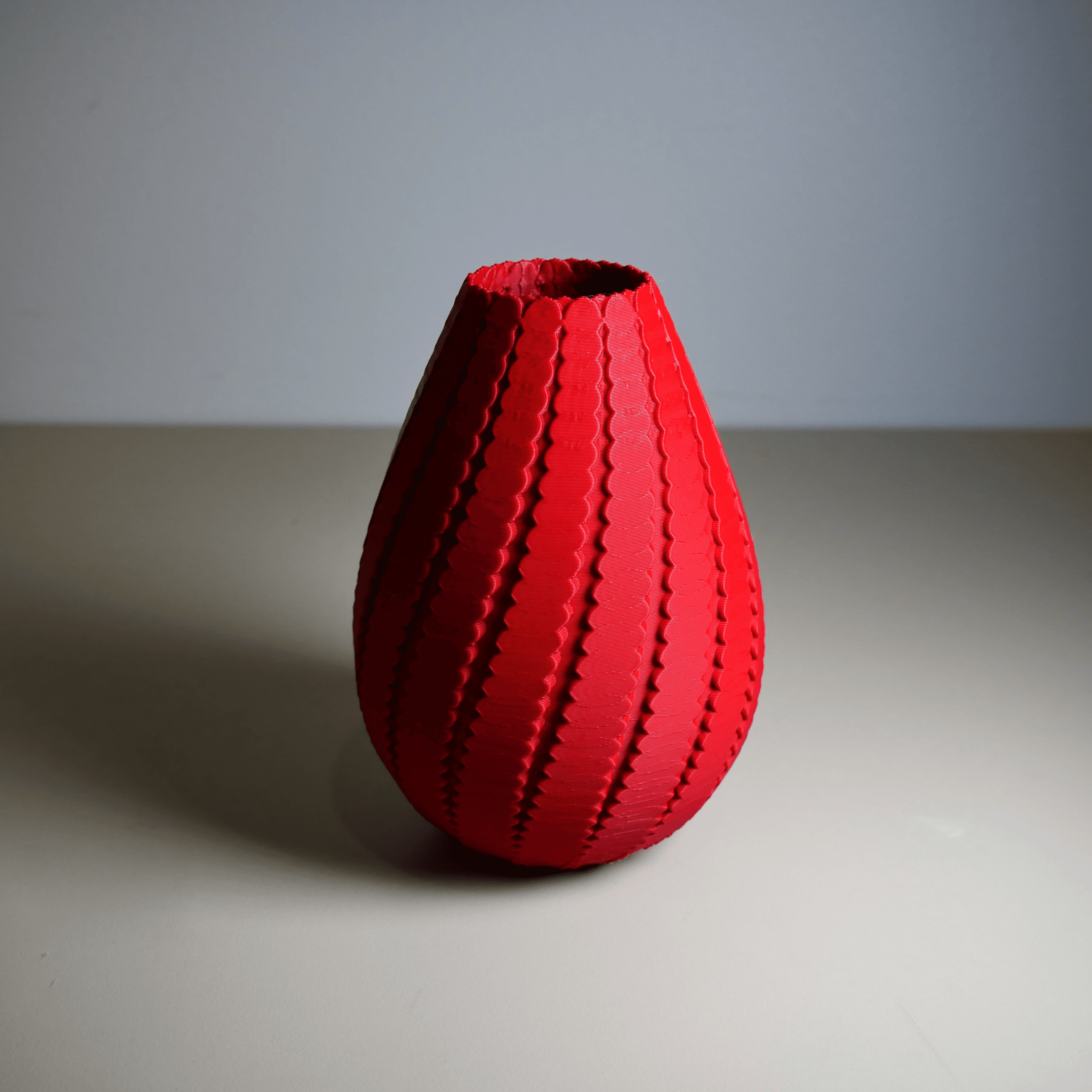Twisted Cylinder Vase 3d model