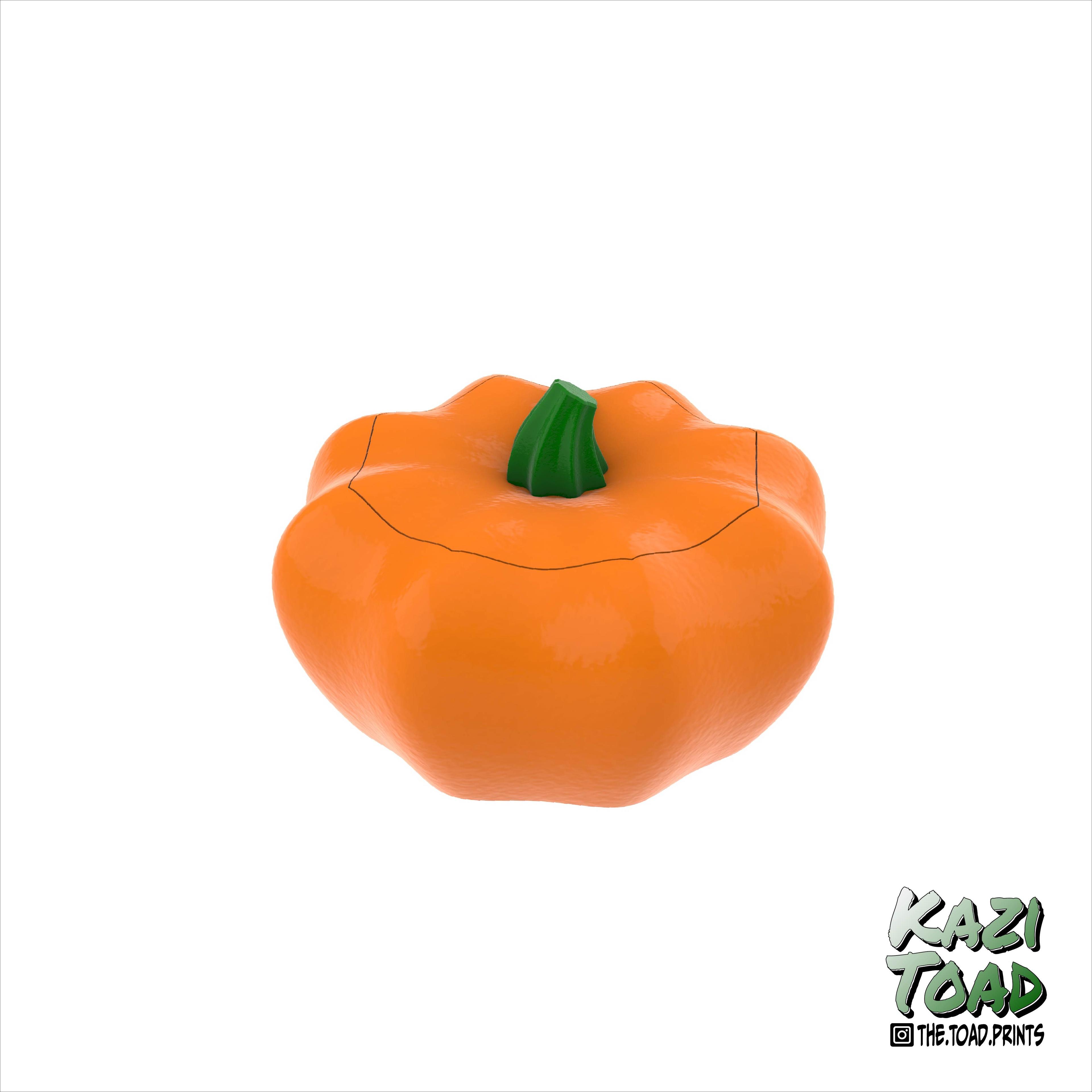 Pumpkin OctoBox 3d model