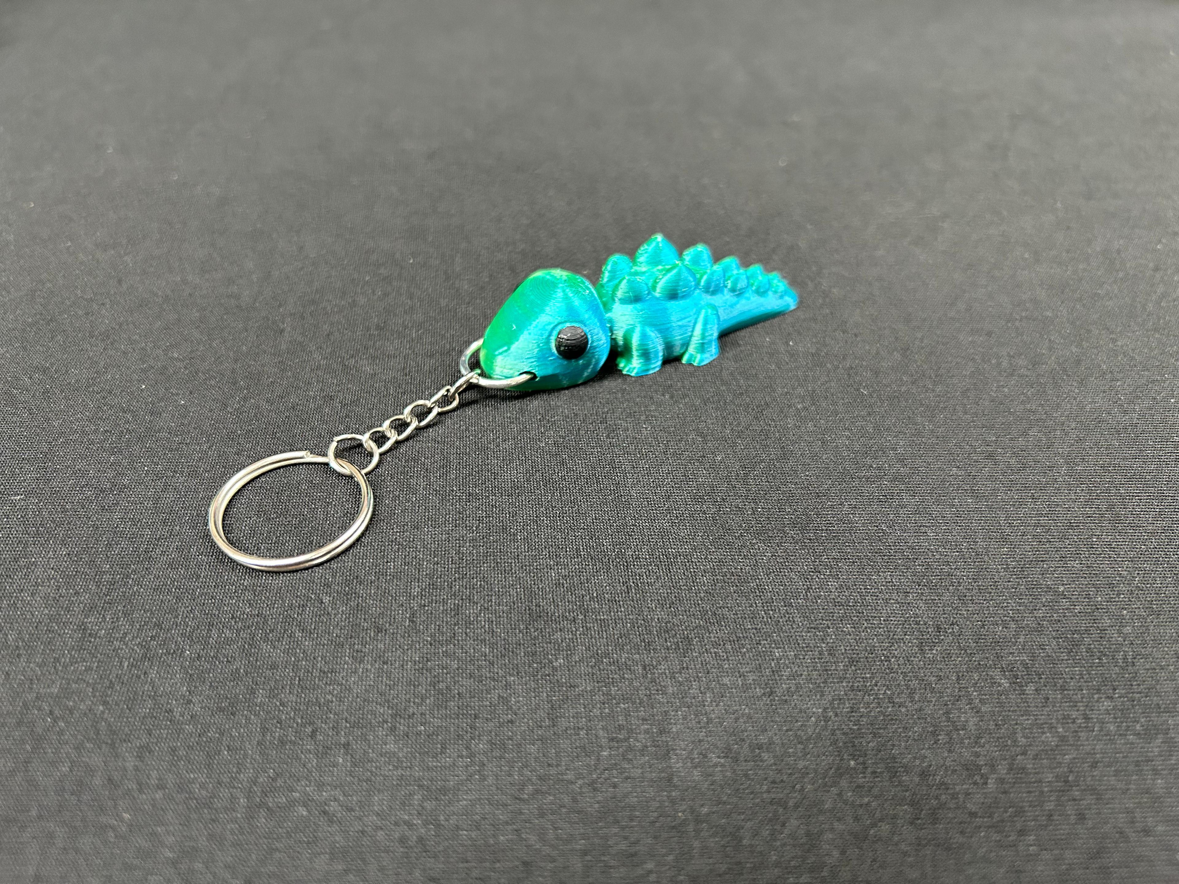 Stegosaurus Keychain 3d model