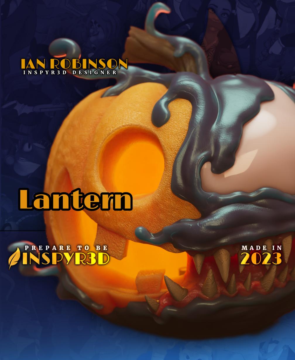 Venomkin Lantern- Venomized Pumpkin 3d model