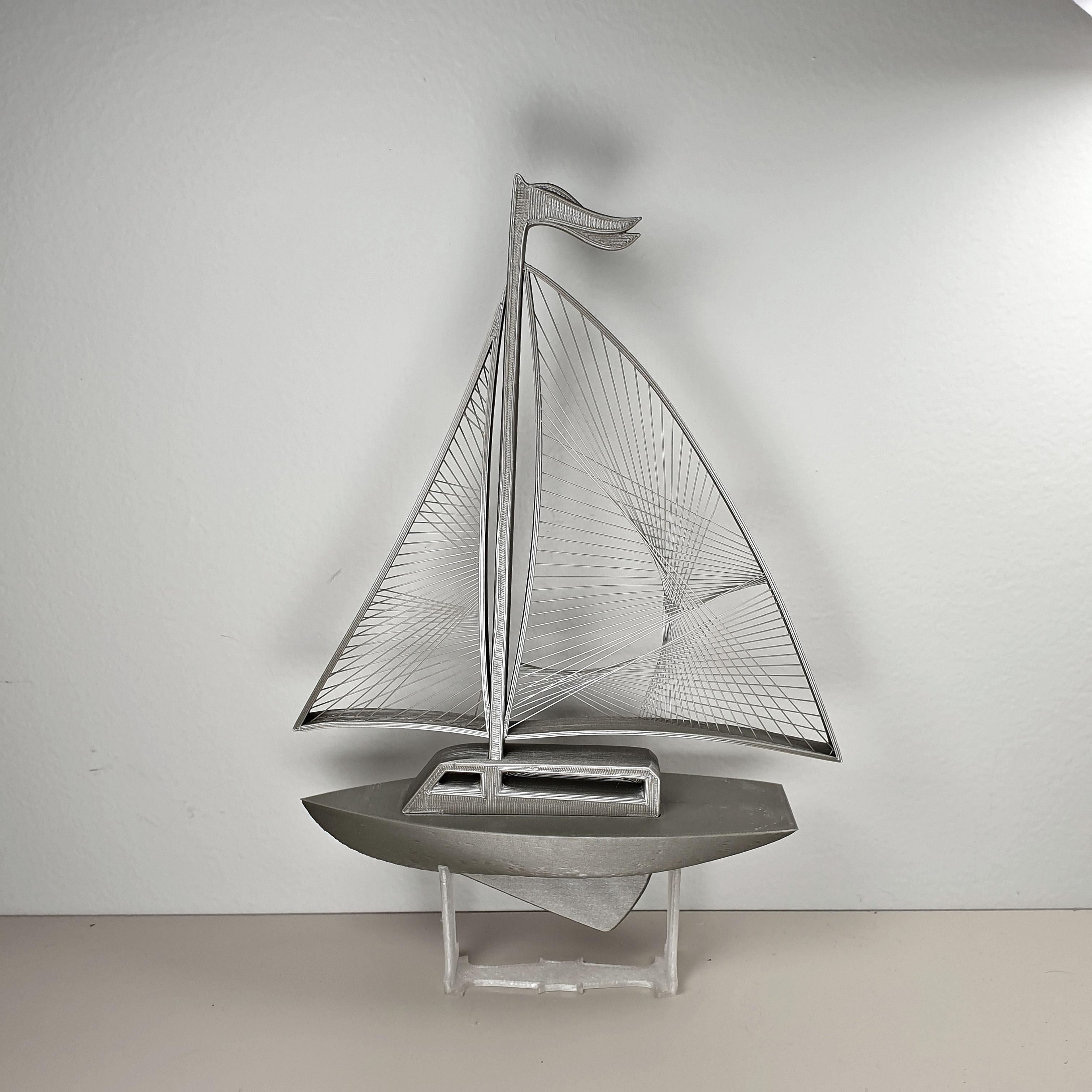 Sailboat - no supports 3d model