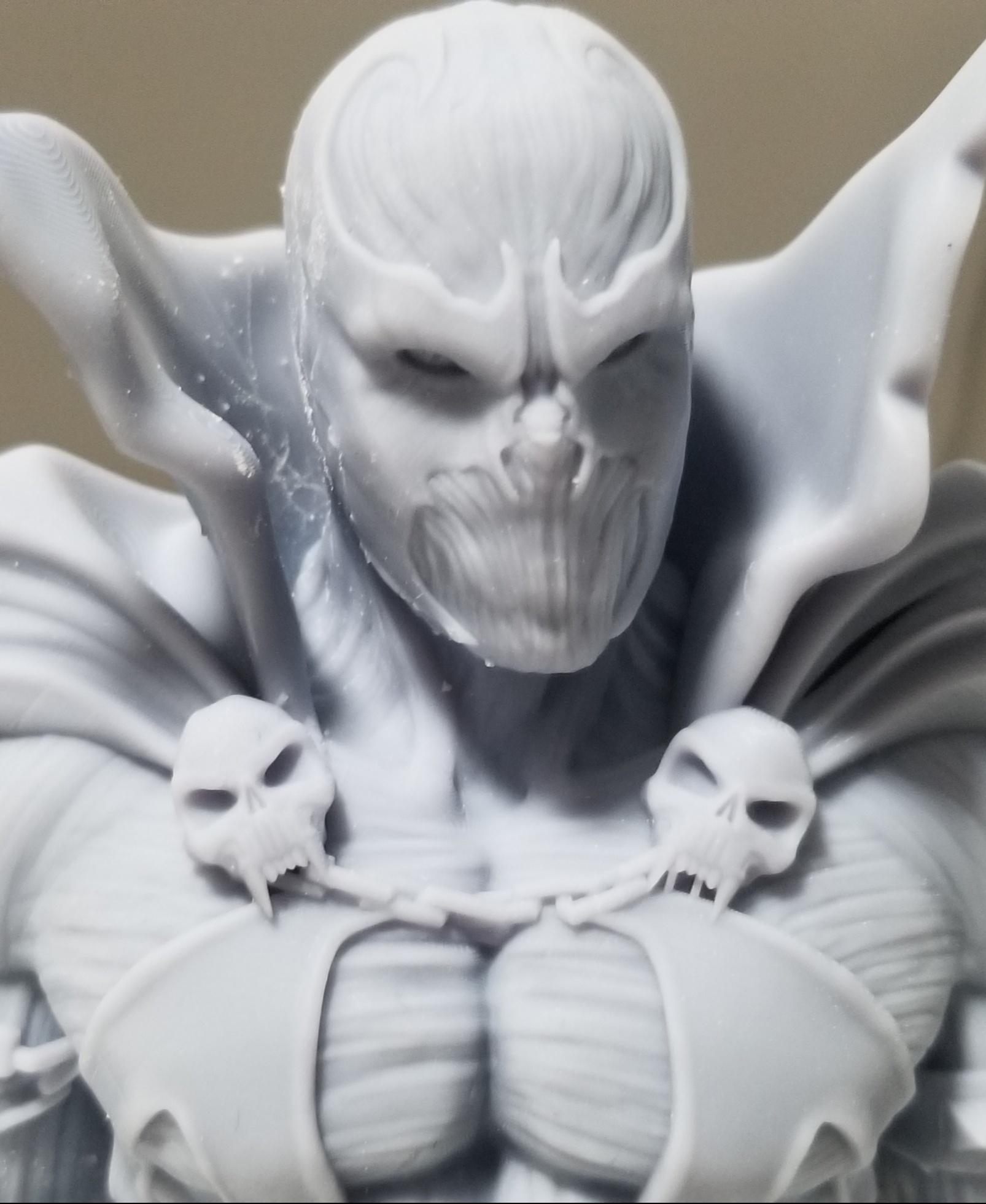 Spawn Bust (Pre-Supported) 3d model