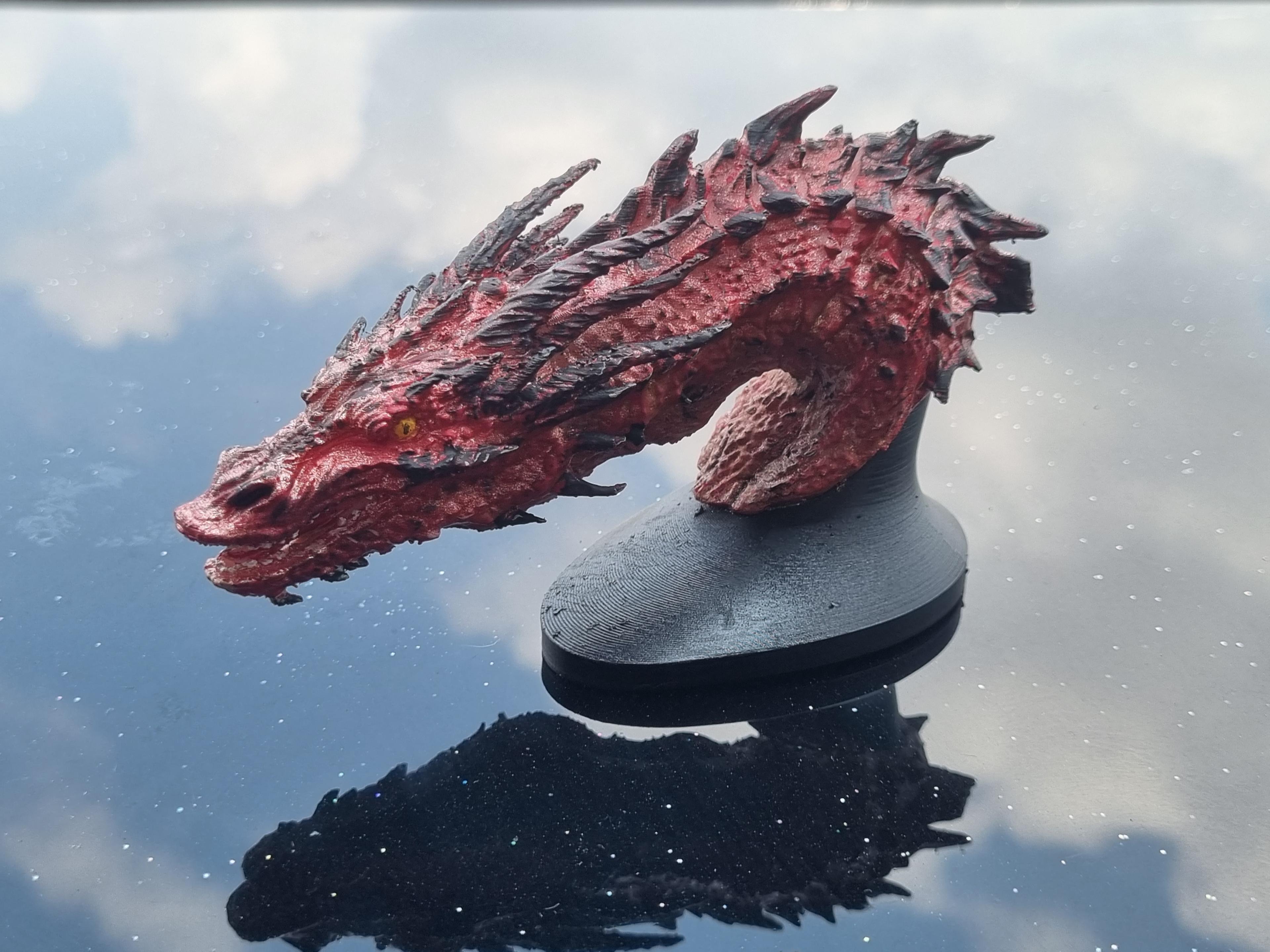 Smaug - The Hobbit - Lord of the Rings - Fan Art - Printed at around 11cm length on Ender 3 Max Neo with 0.12mm layer height - 3d model