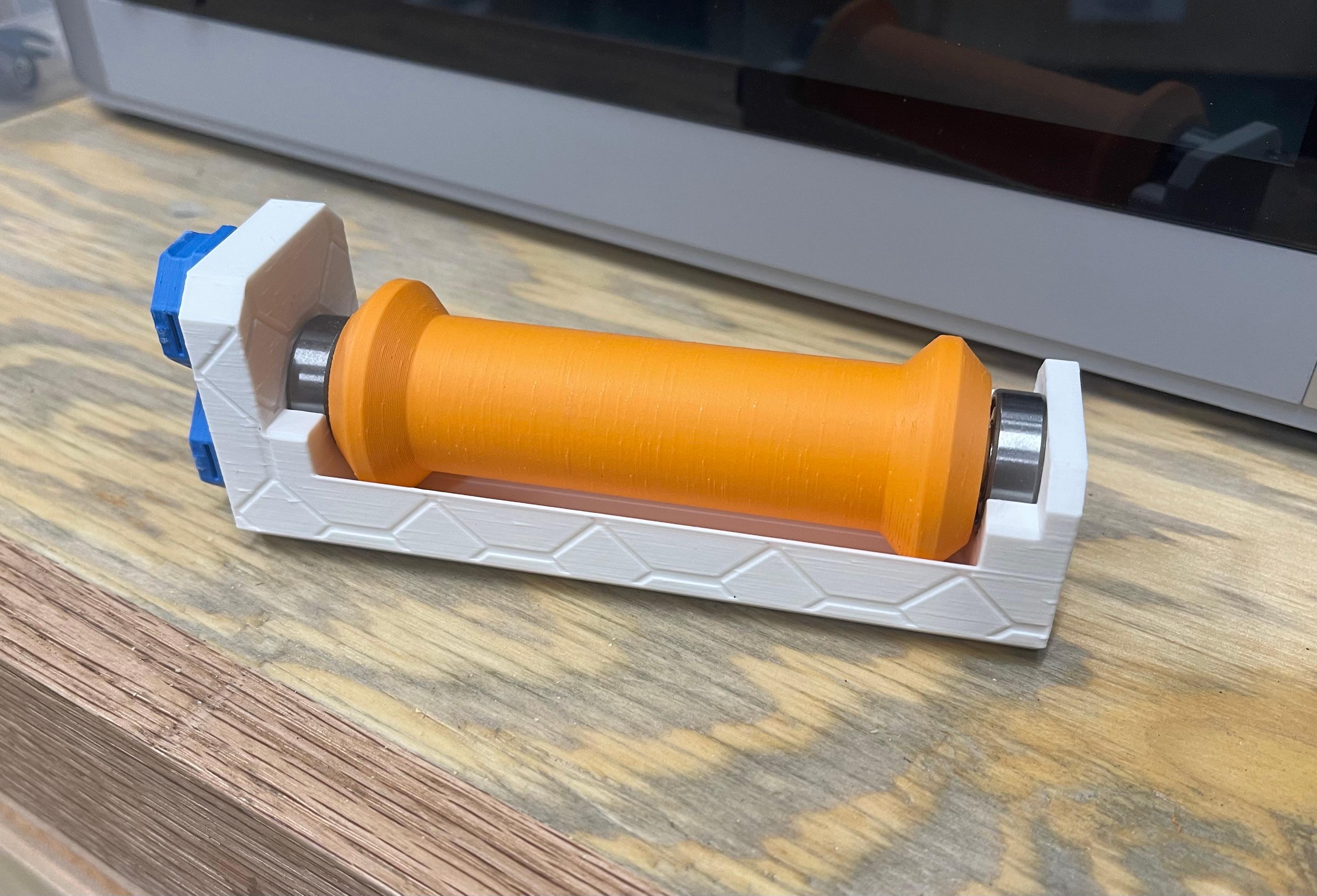Multiboard Filament Spool Roller 3d model