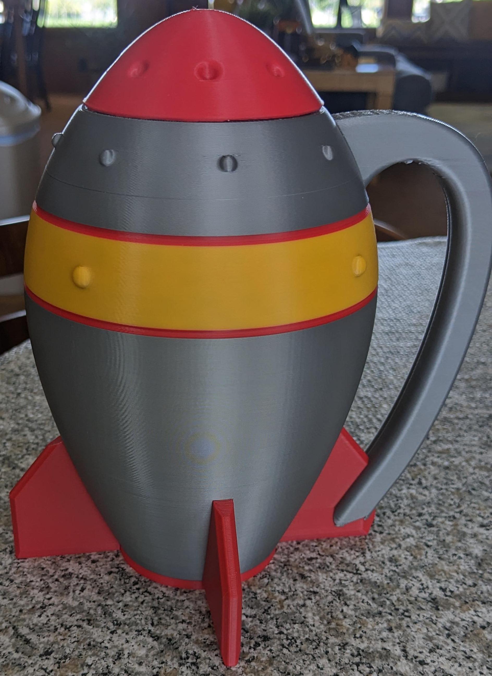 12oz Mini Nuke - Fallout 4 Can Cup! - A few minor modifications to separate out key elements and then apply the ol' ERCF!! - 3d model