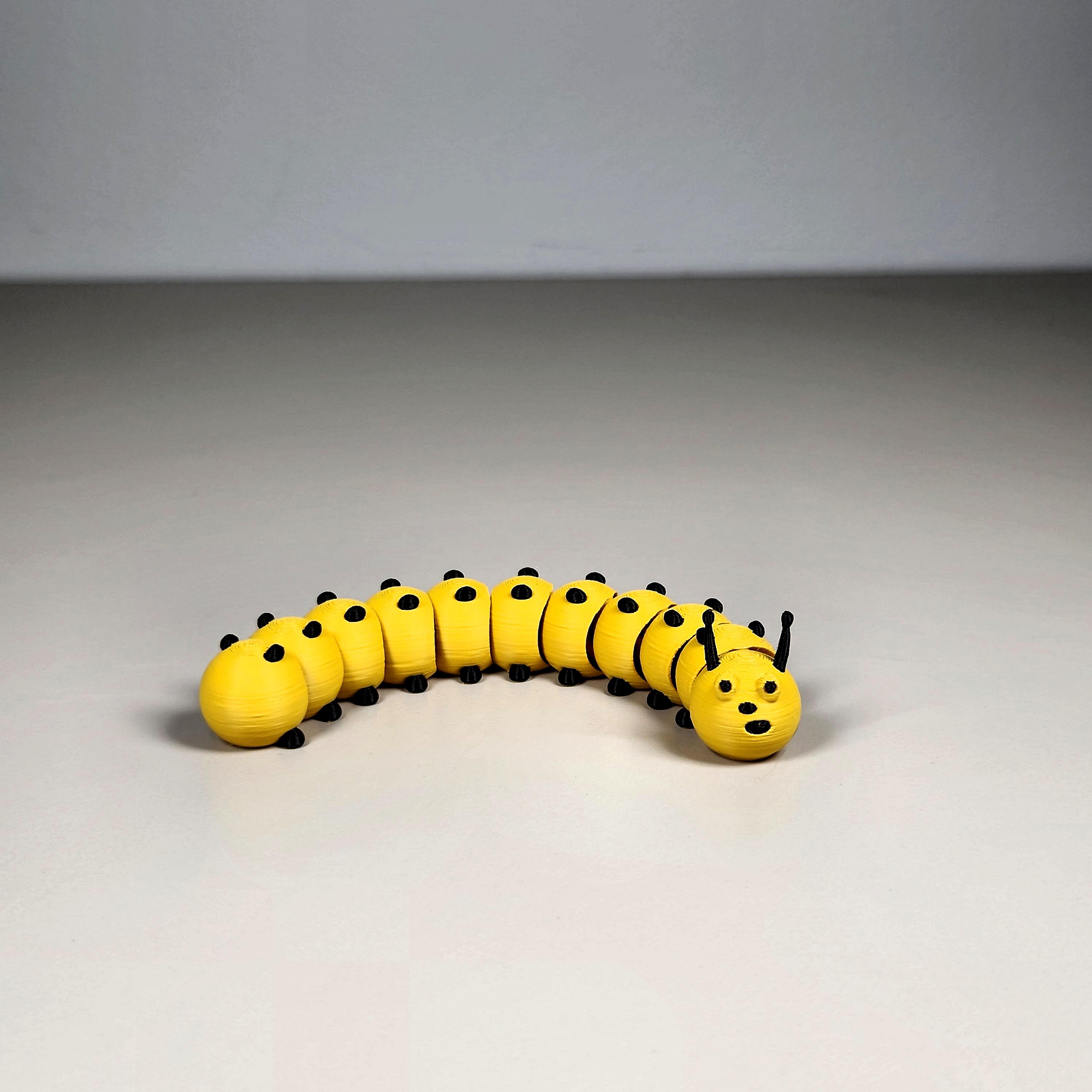 Colin the Articulated Caterpillar 3d model