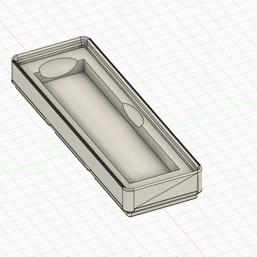 Gridfinity Package Knife Holder 1x3 3d model