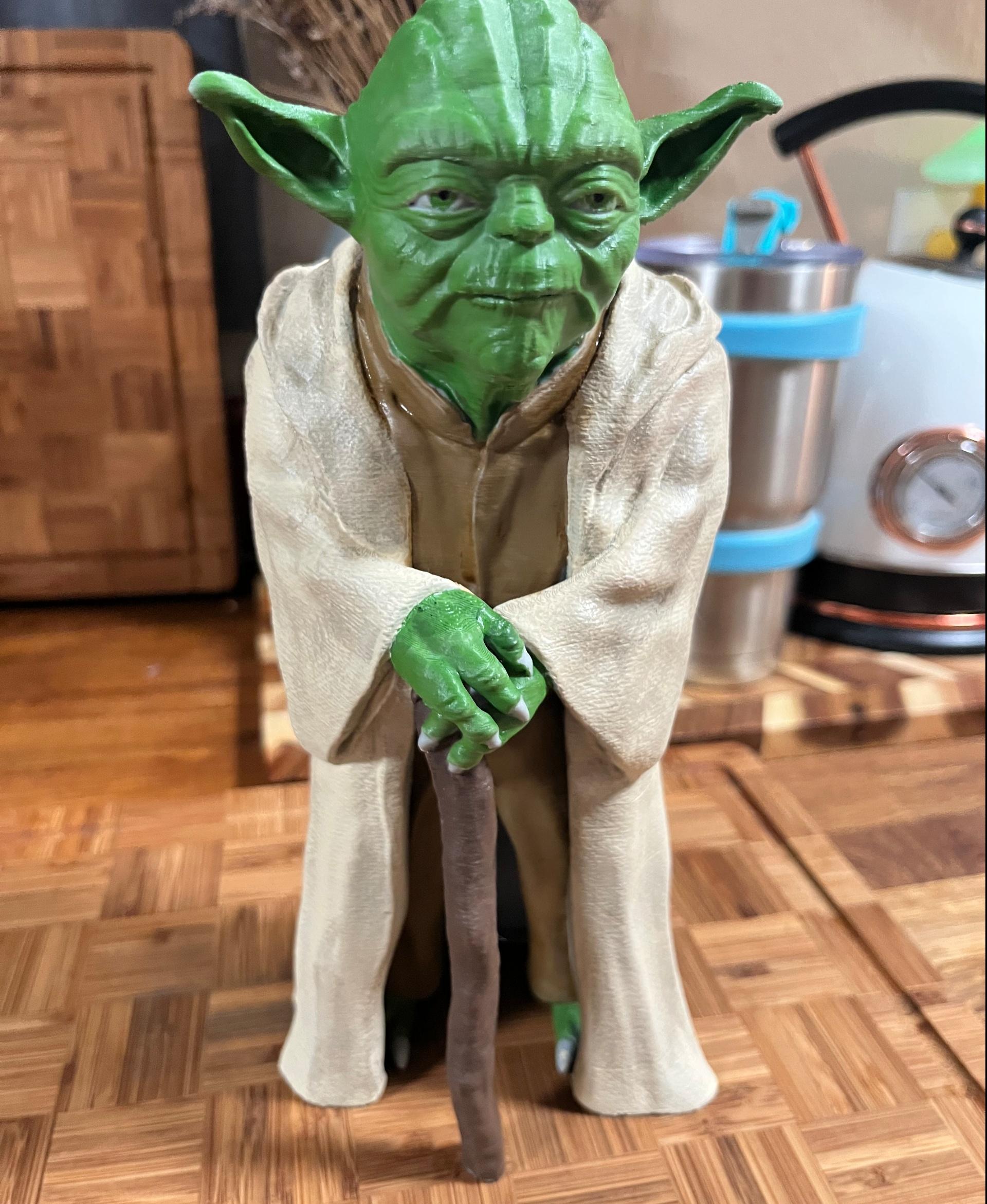 Master Yoda figure 3d model