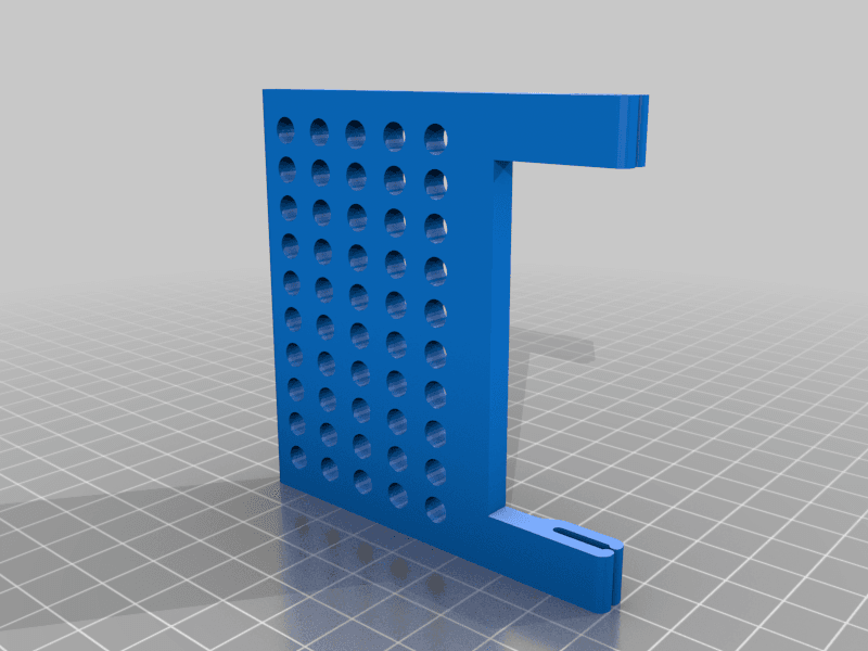 Additional support for tv stand 3d model