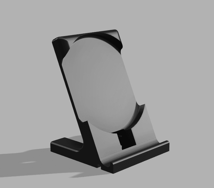 Phone Stand for Anker wireless charger 3d model