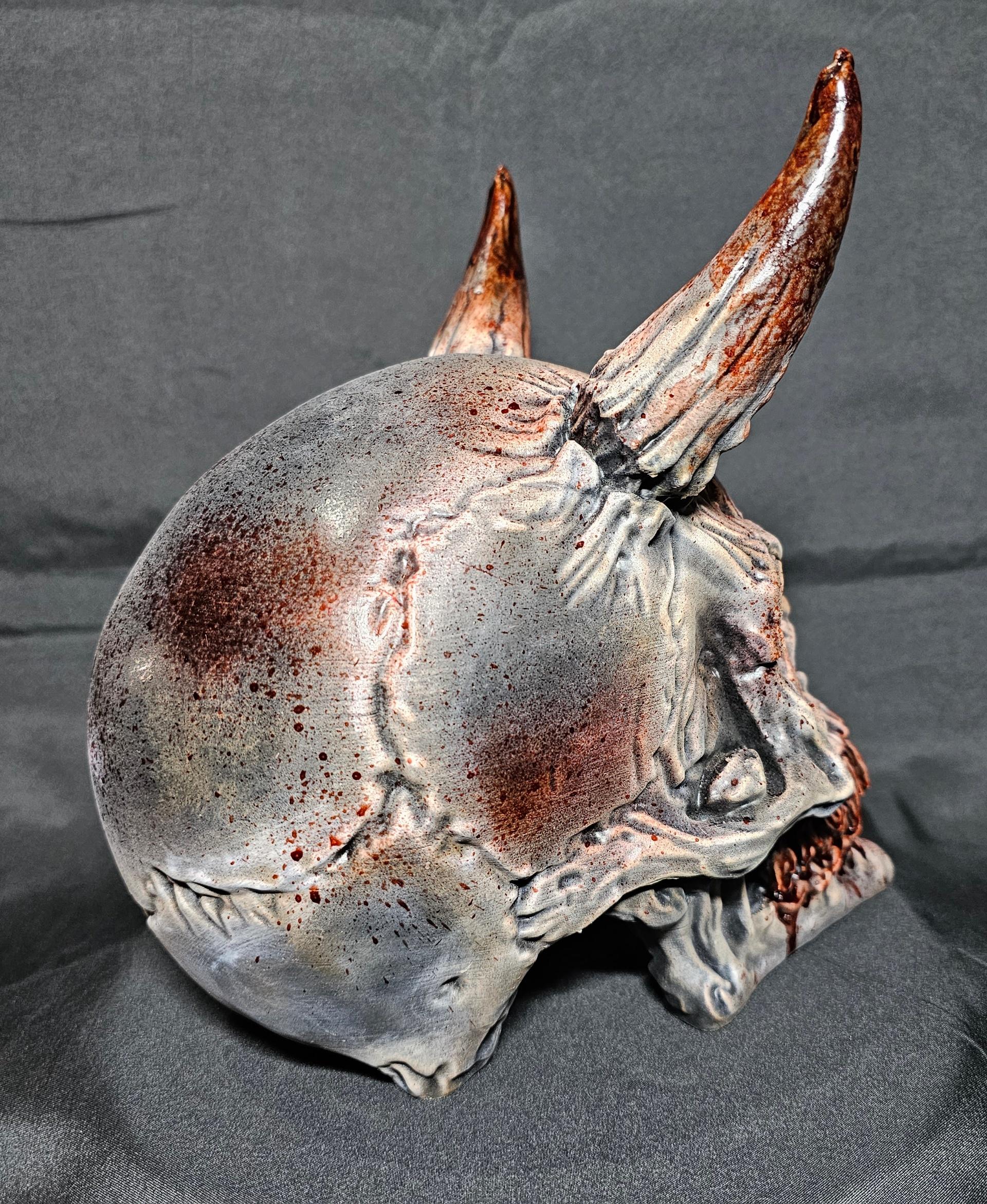 Demon Skull - Decoration 3d model