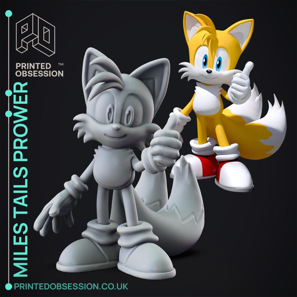 Tails - Sonic The Hedgehog - Fanart  3d model