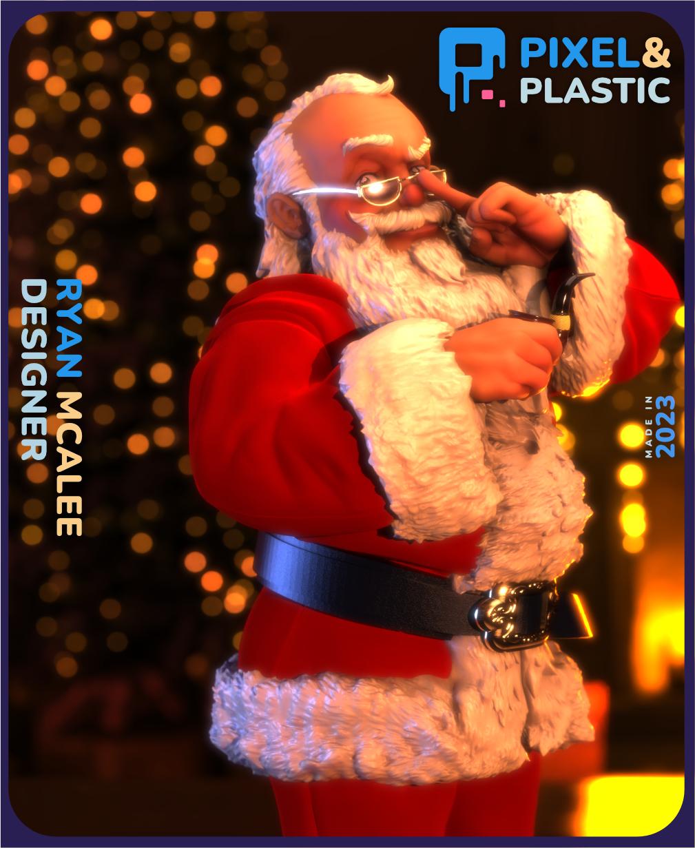 St Nick - Santa Clause 3d model