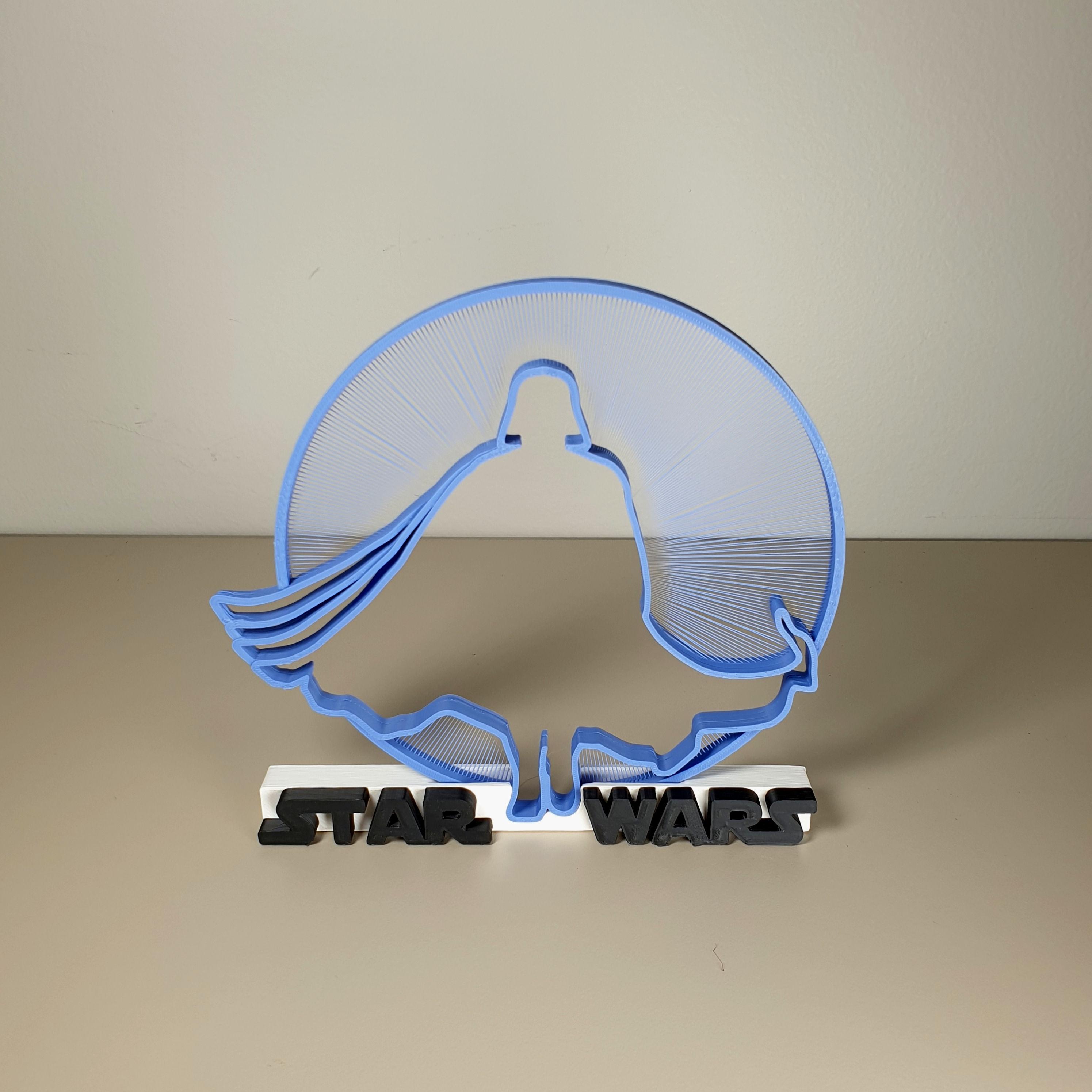 Star Wars String Art Stand 3d model