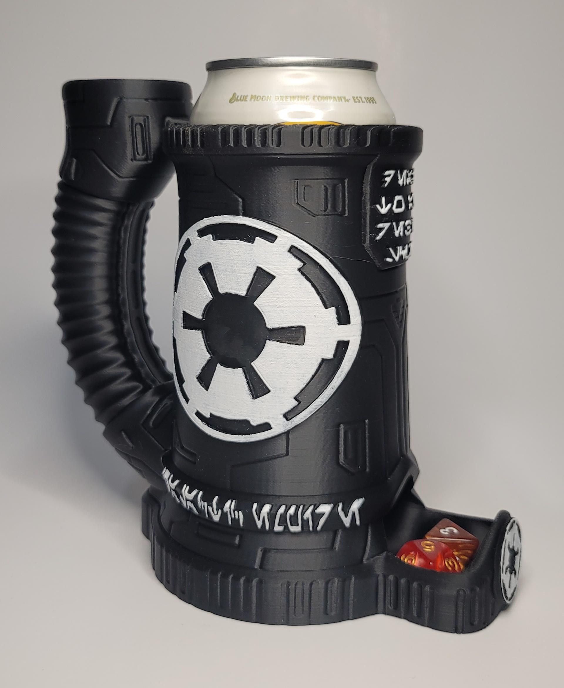 Galactic Empire Can Cozy Dice Tower 3d model