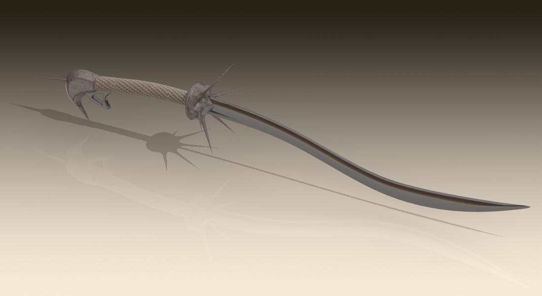 Scorpion Sword 3d model