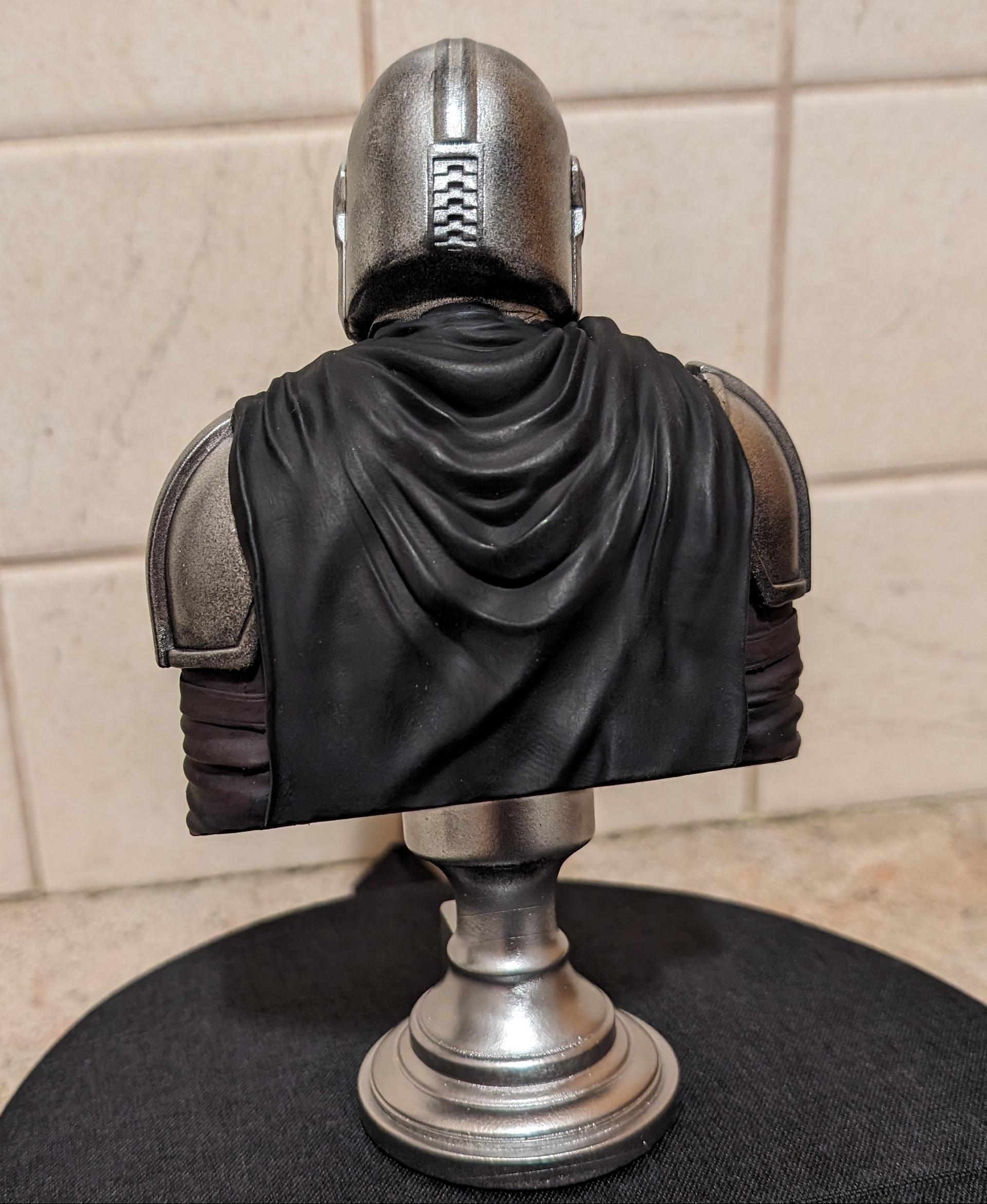 Mandalorian Bust- (Pre-Supported) 3d model