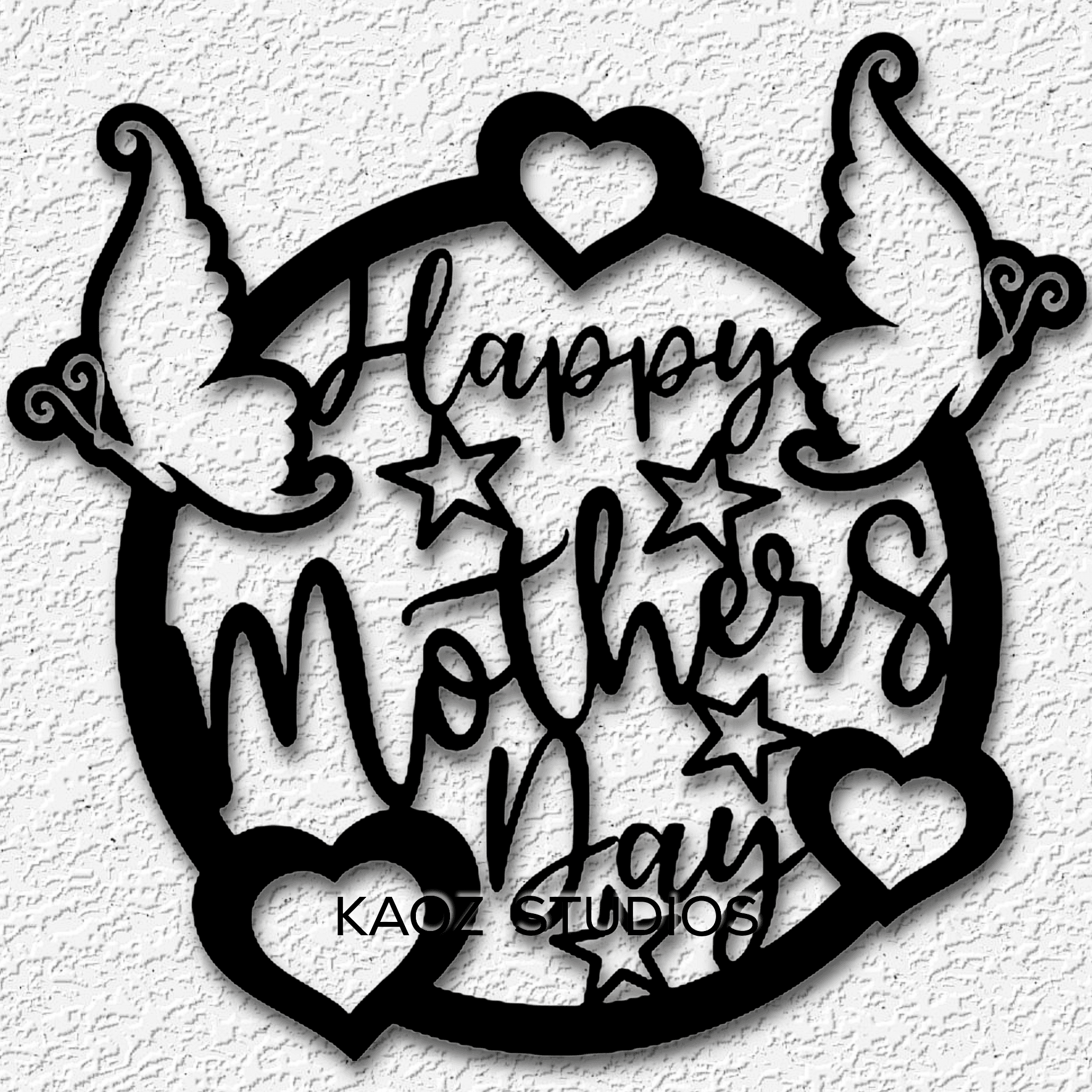 best mom ever sign mothers day wall art holiday decor 3d model