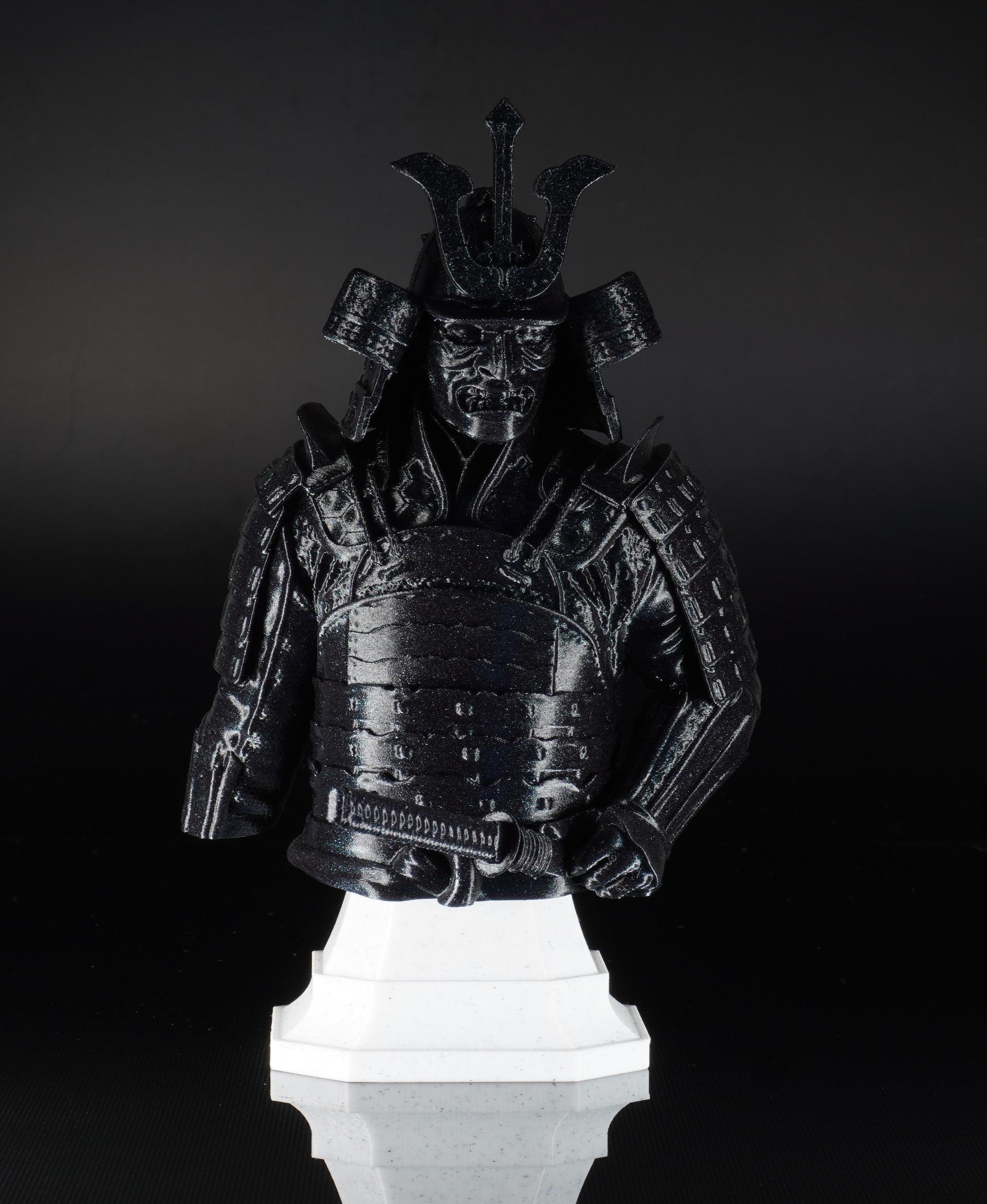 Samurai Bust (Pre-Supported) 3d model