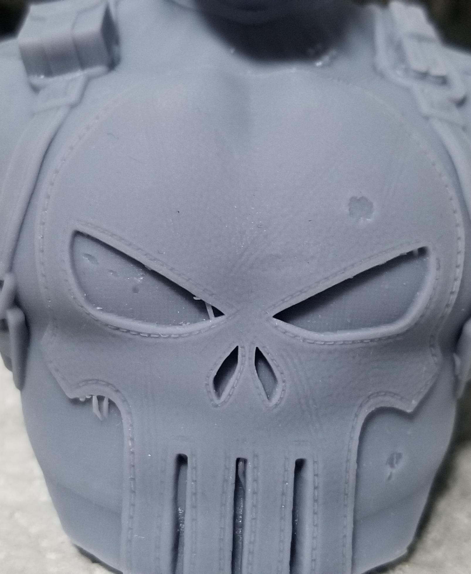 The Punisher Bust (Pre-Supported) 3d model