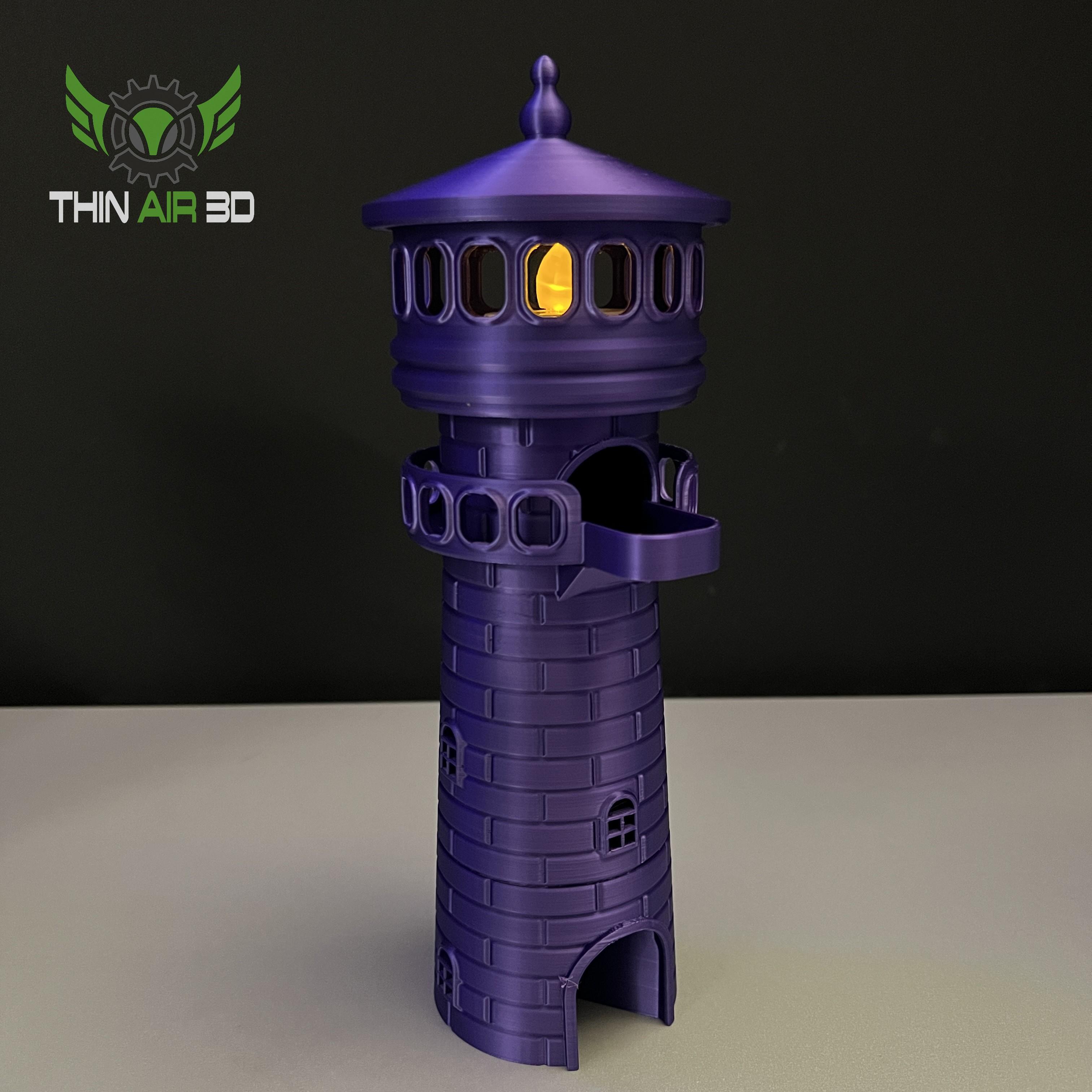 Lighthouse Dice Tower 3d model