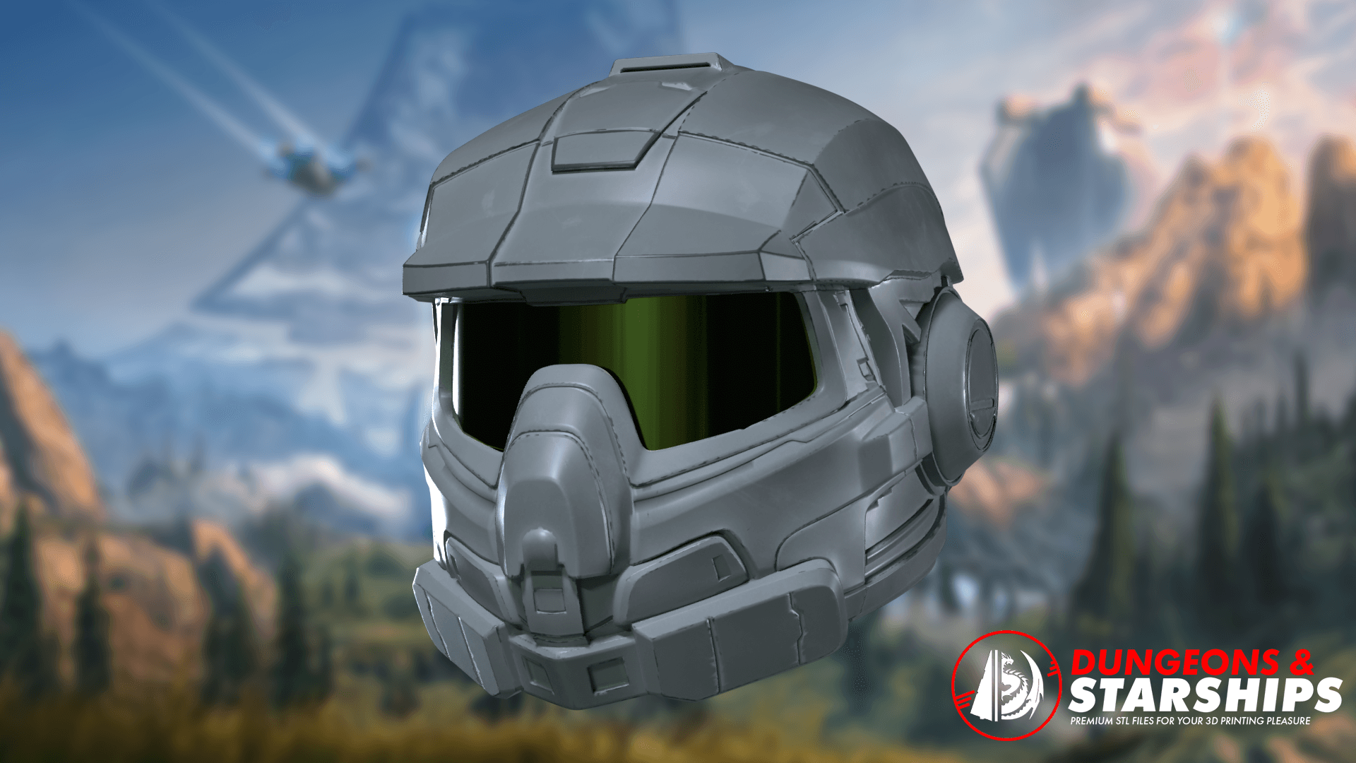 Halo Infinite Aviator Helmet 3d model