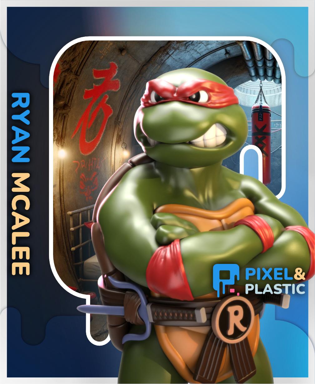 Raphael - TMNT 3d model