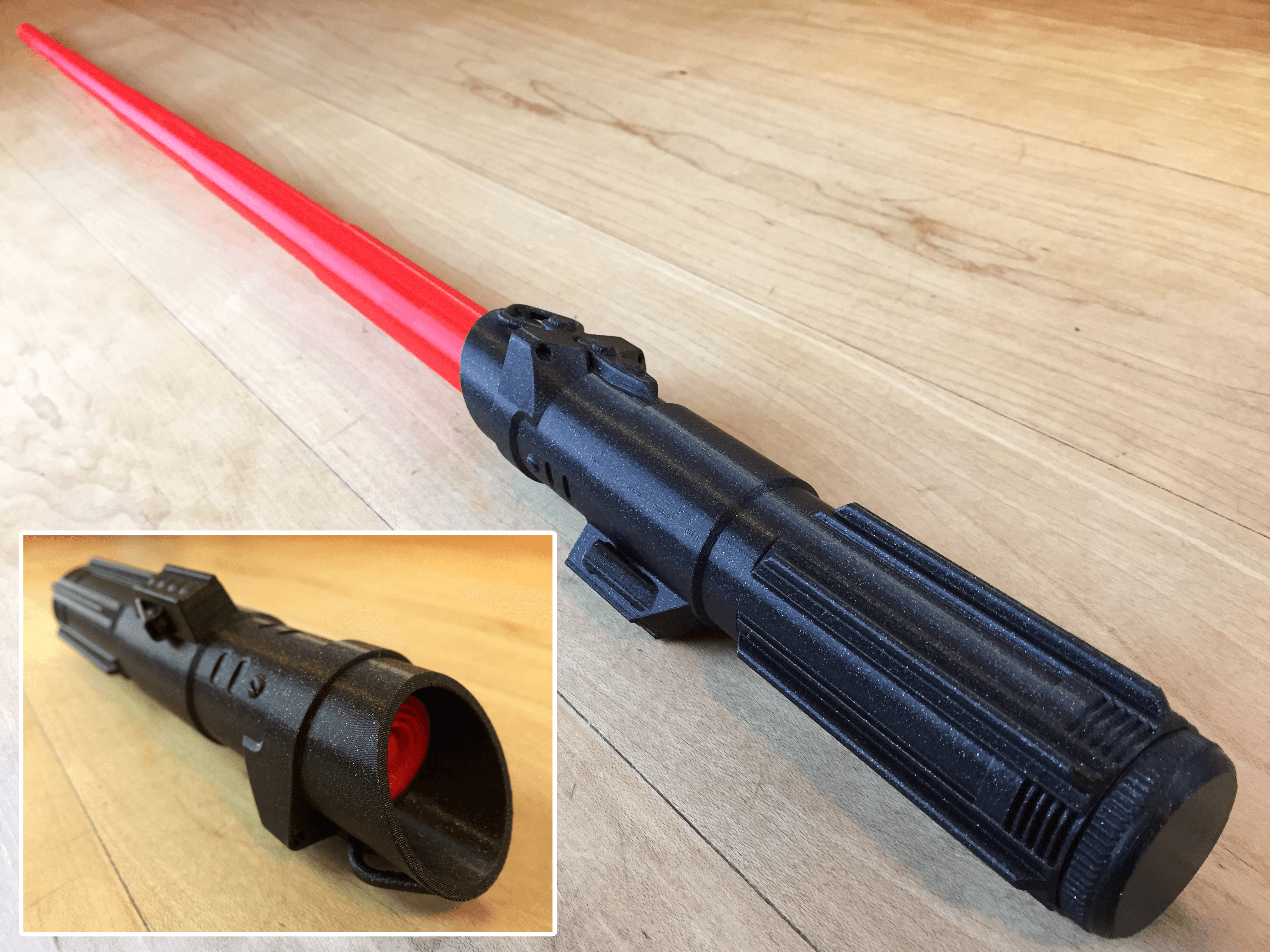 Collapsing Sith Lightsaber - Collapsing Sith Lightsaber - 3d model