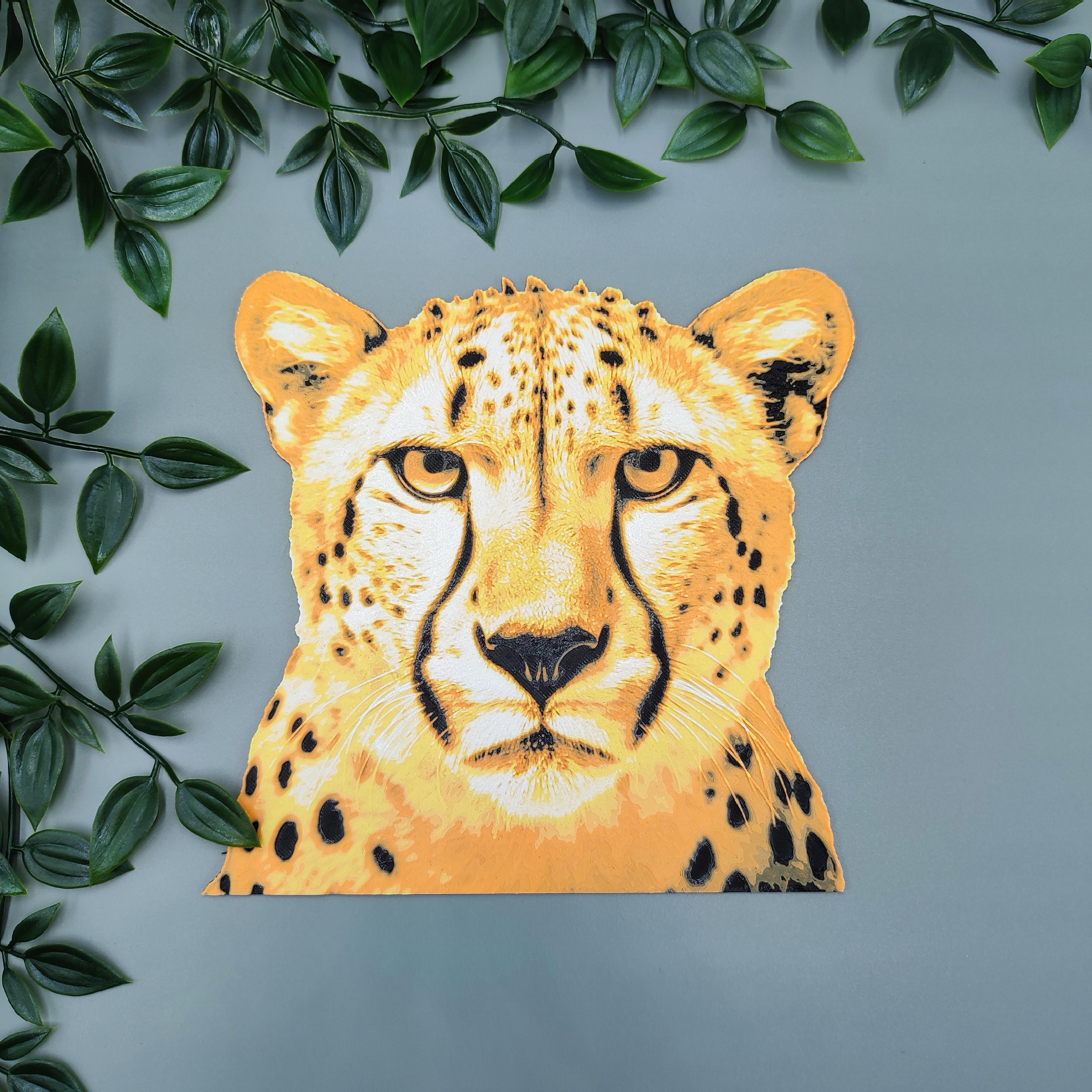 Cheetah Hueforge 3d model