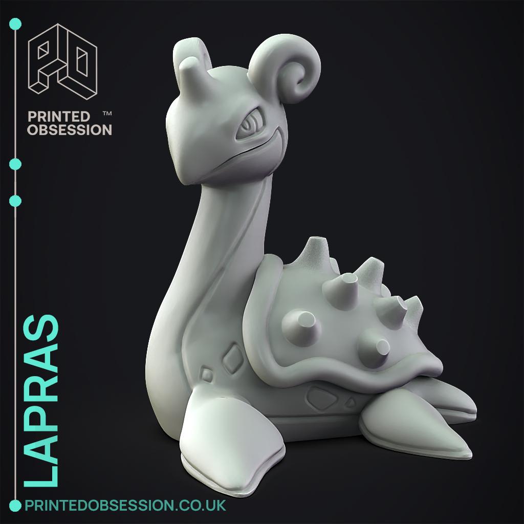 Lapras - Pokemon - Fan Art 3d model