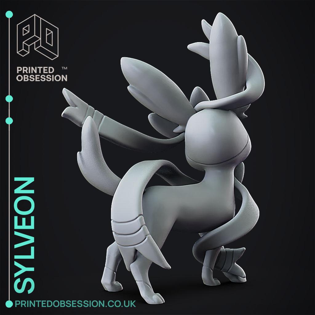 Sylveon - Pokemon - Fan Art 3d model