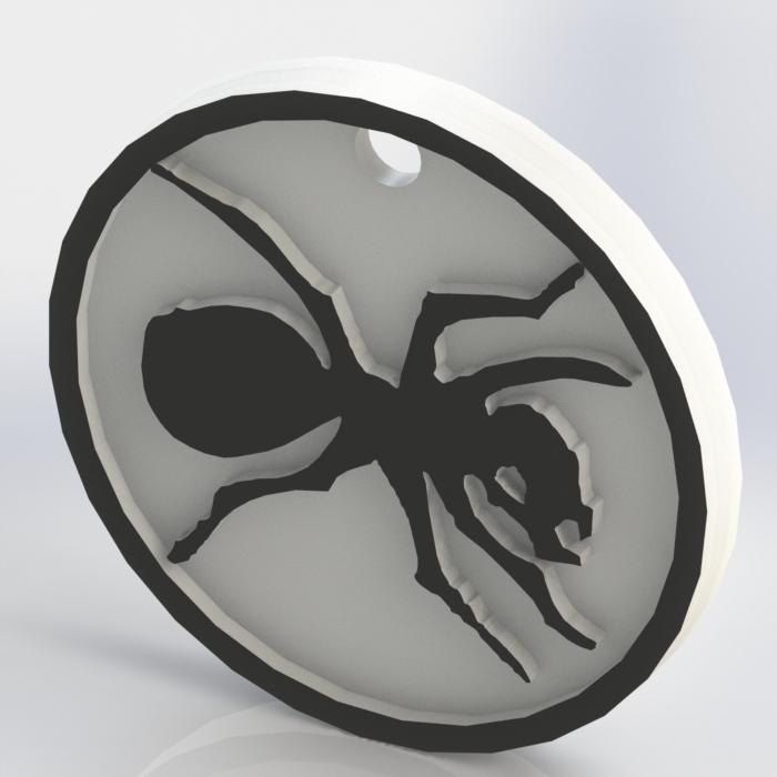 Ant Keyring 3d model
