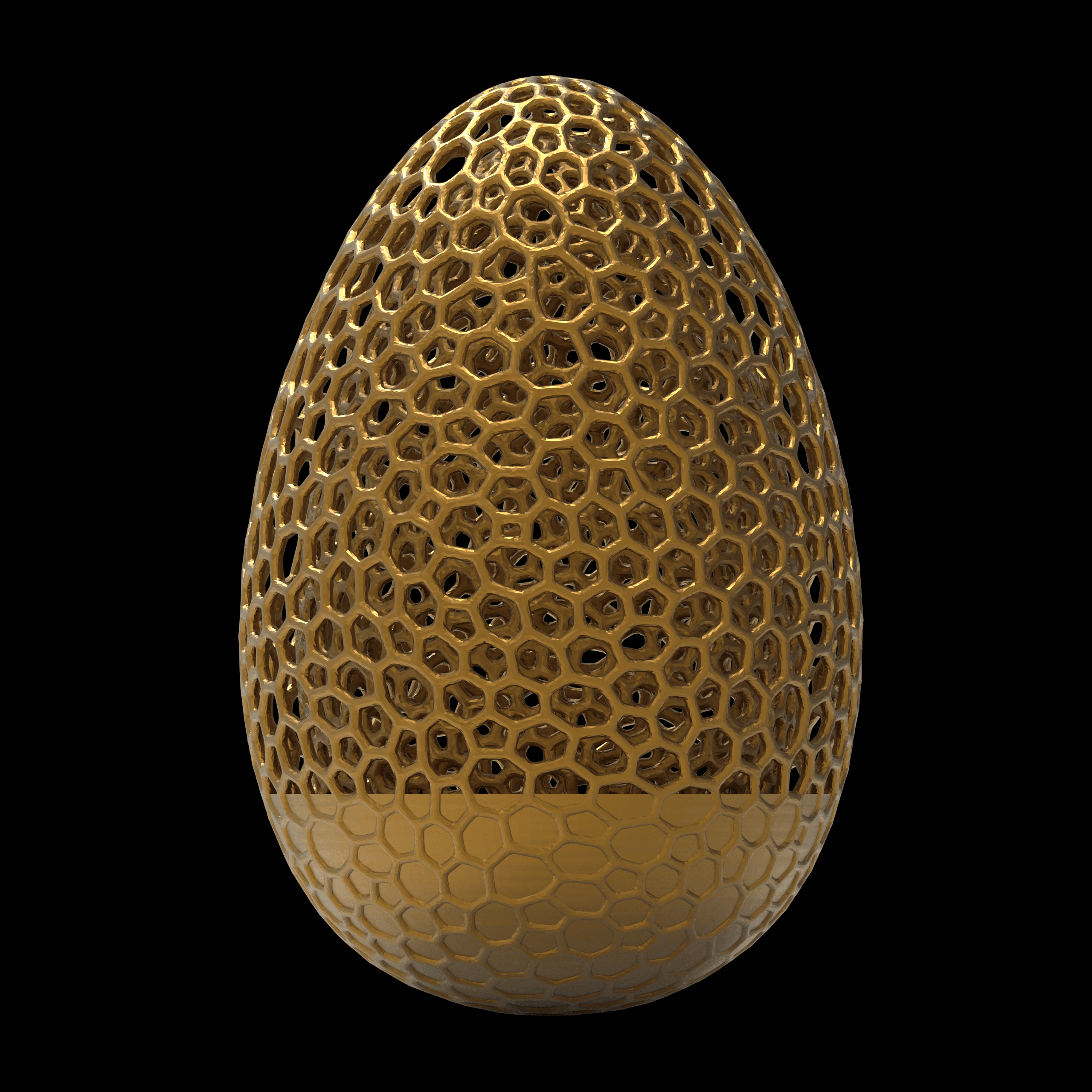 Dual Voronoi Egg 3d model