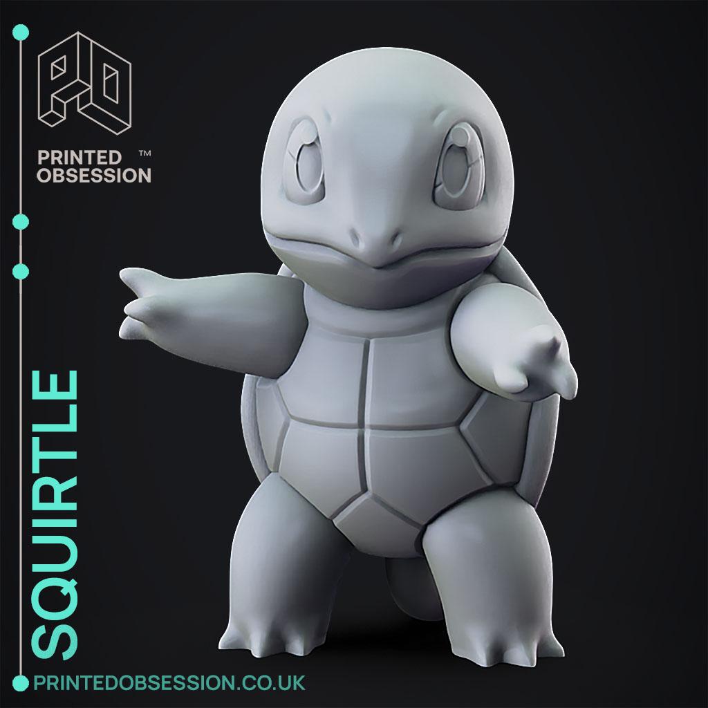 Squirtle - Pokemon - Fan Art 3d model