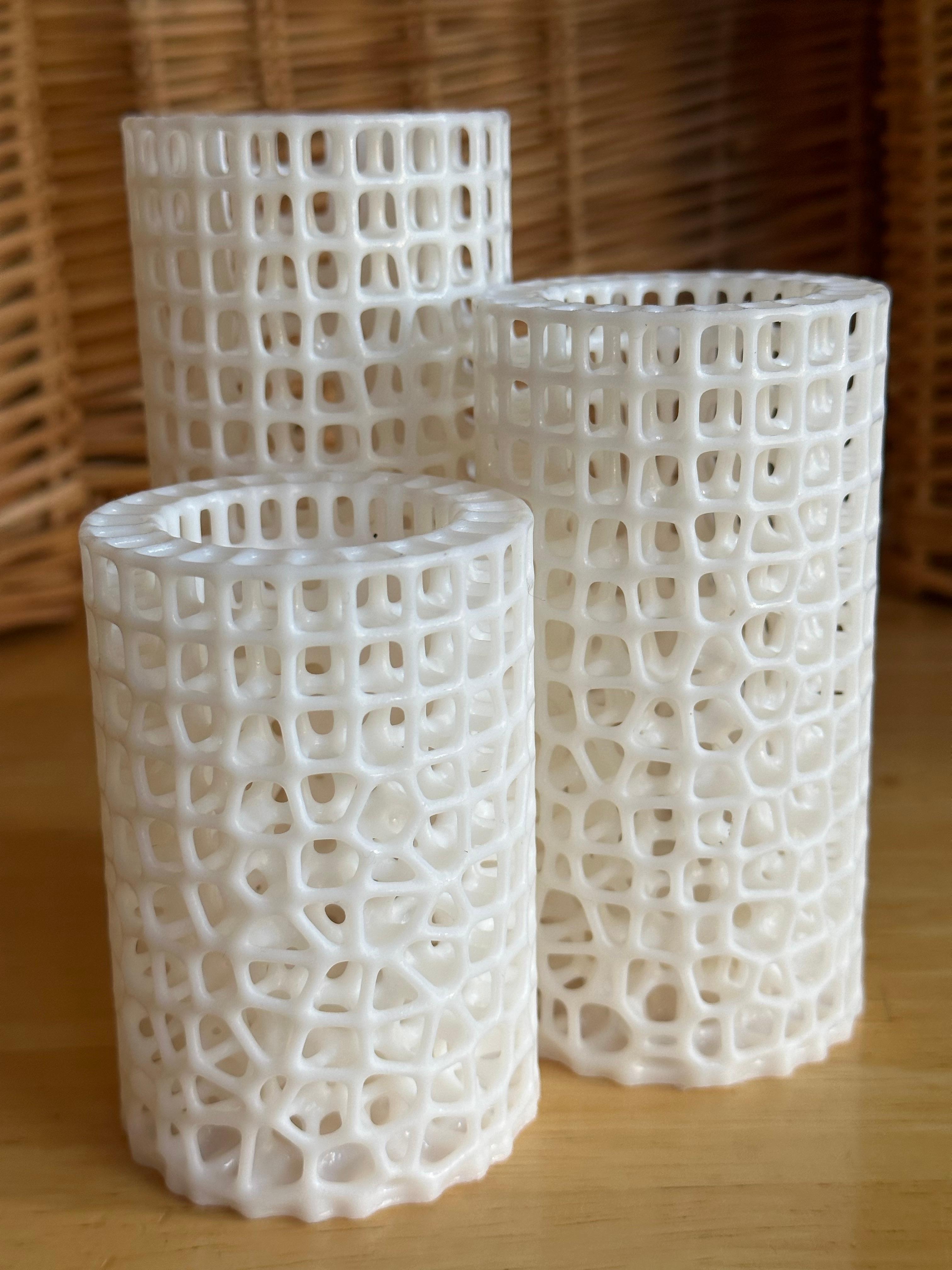 Seismic Vases - Cylindrical 3d model