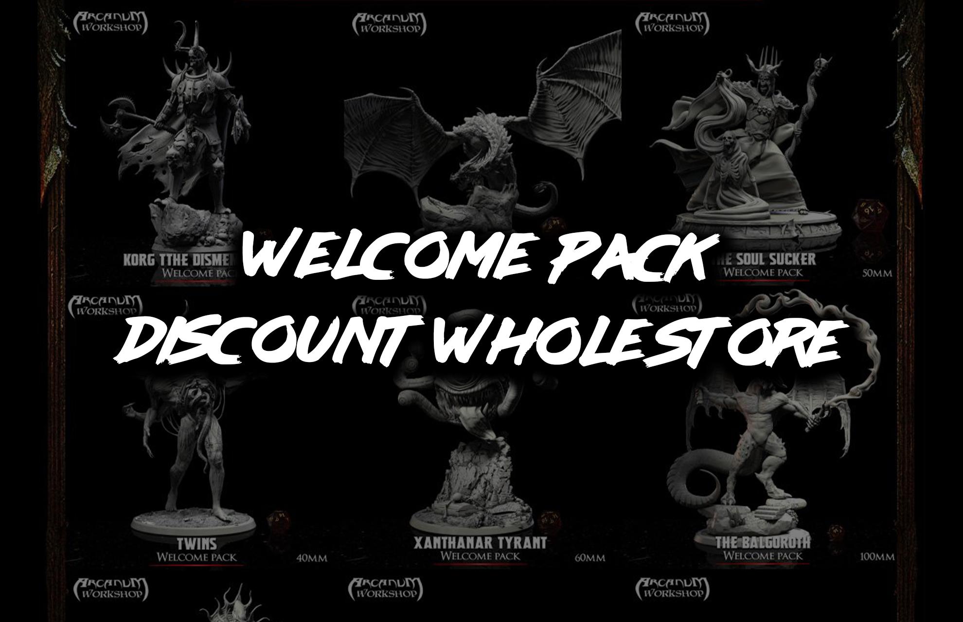 Welcome Pack and Discount