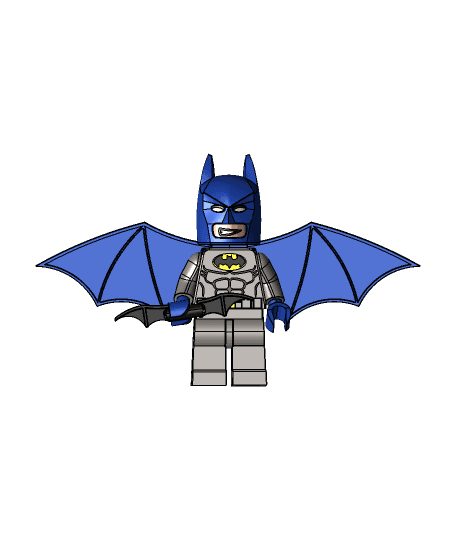 Batman Lego 3d model