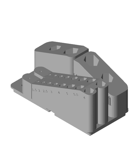 Allen Wrench gridfinity v2 3d model