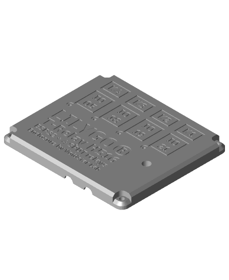 Lilygo T-Relay H516 Enclosure 3d model