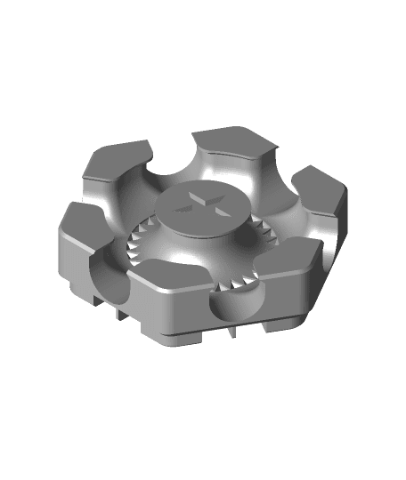 Hextraction Gear Tile 3d model