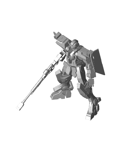 Gundam Dynames 3d model
