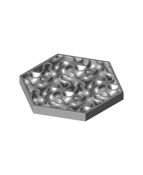 Topology Tiles – Hex 3d model