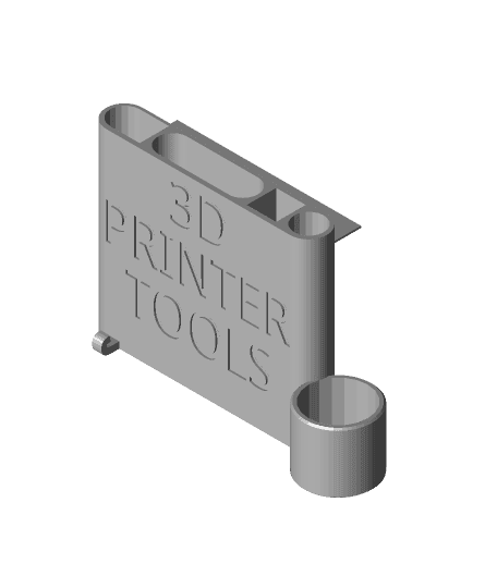 Printer Tool Holder 3d model