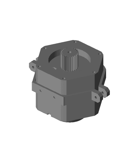 PLANETARY GEARBOX - Unlimited Gear Ratio 3d model