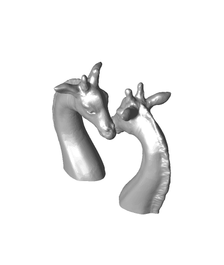 Giraffe heart 3d model