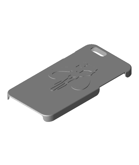 Multi part Mandalorian iPhone 6 case re-upload 3d model